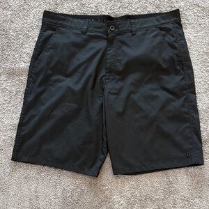 Hang Ten Black Men's Flat Front Shorts